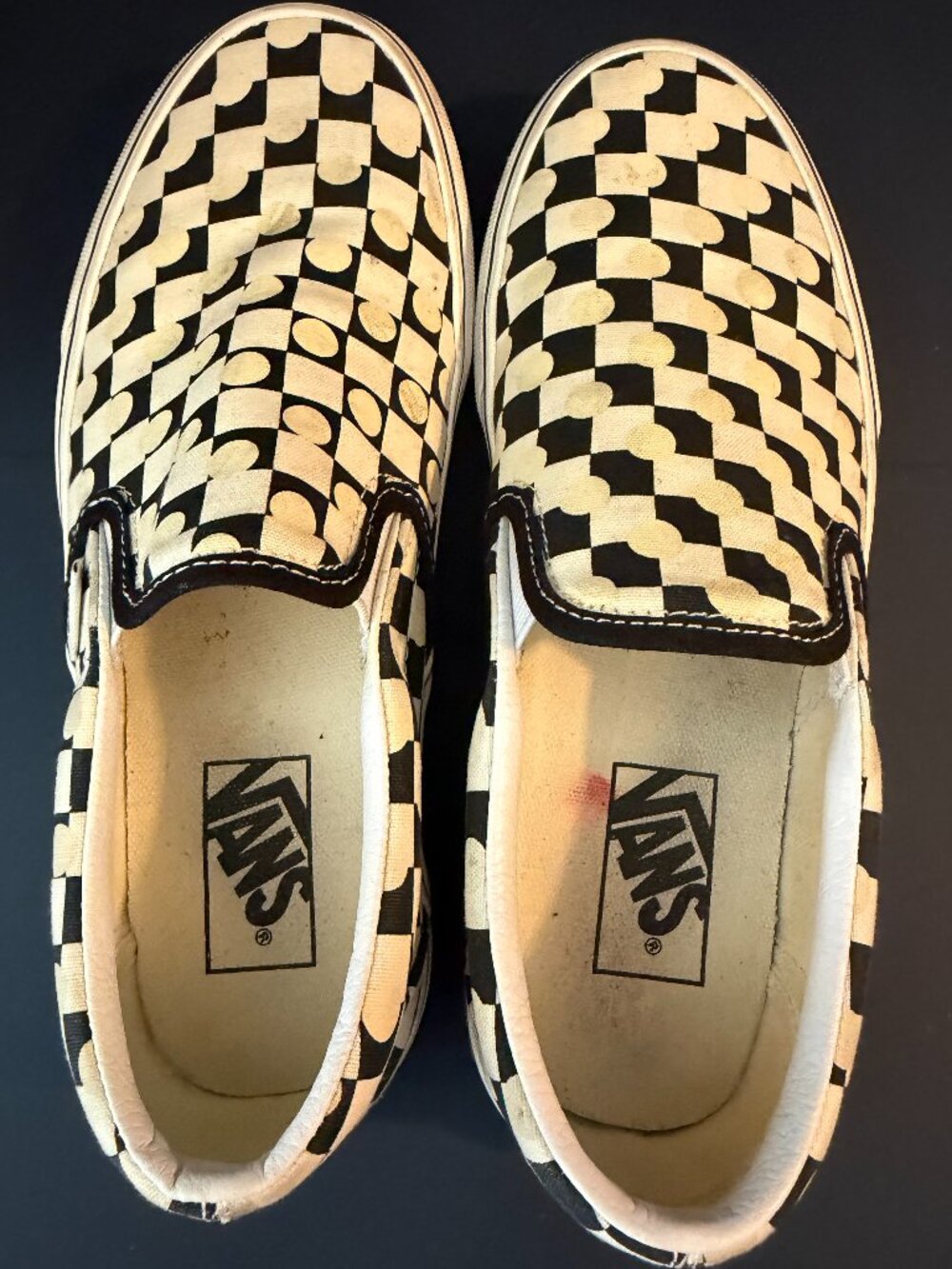 Vans Classic Slip-On Color Changing Checkerboard Sneakers Women’s 8.5 / Men’s 7